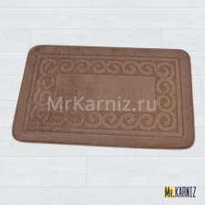 Коврик в ванную ТН коричневый
