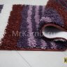 Комплект ковриков для ванной и туалета Найс 25 фиолетовый фото 4