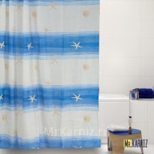 Штора для ванной Sand beach
