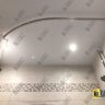 Карниз для ванной Угловой Асимметричный Дуга 150х95 (Усиленный 20 мм) фото 9